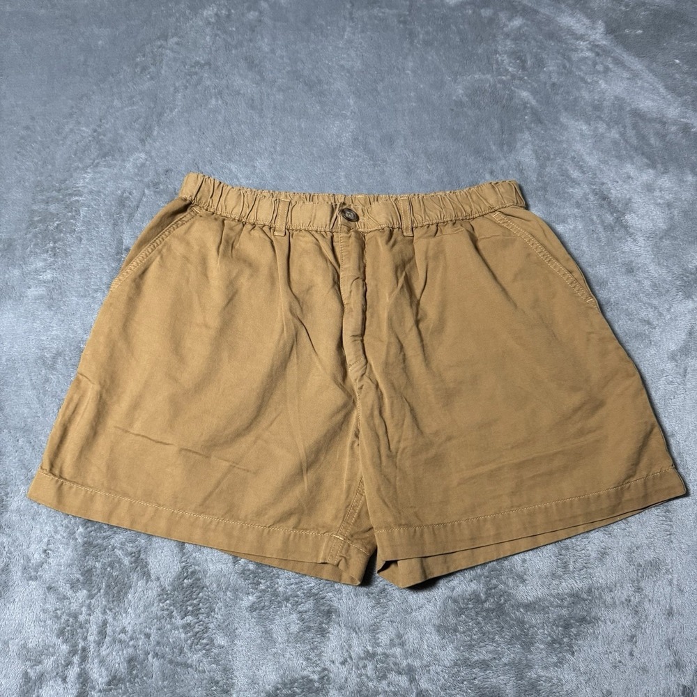Chubbies Shorts Womens Size Extra Large Brown 4.5" Inseam Outdoor Gardening